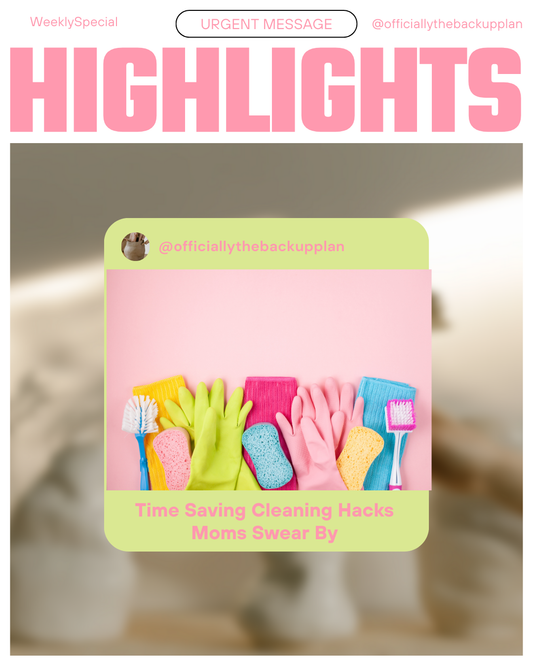 Time Saving Cleaning Hacks Moms Swear By