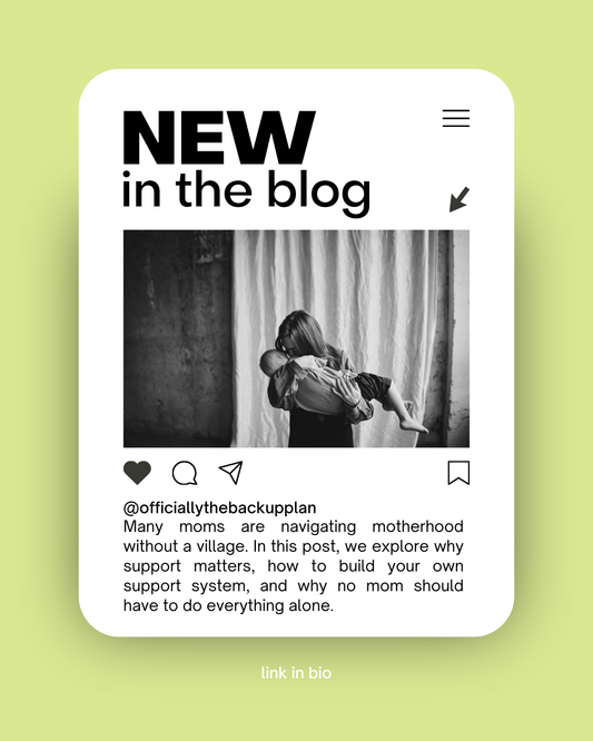 When You Don't Have A Village