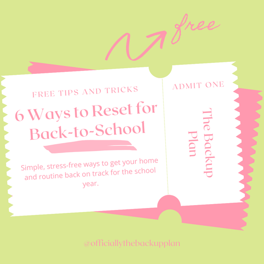 6 Quick Ways to Reset Your Home for Back-to-School