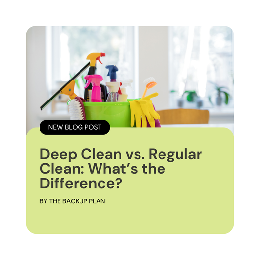 Deep Clean vs. Regular Clean: What’s the Difference?