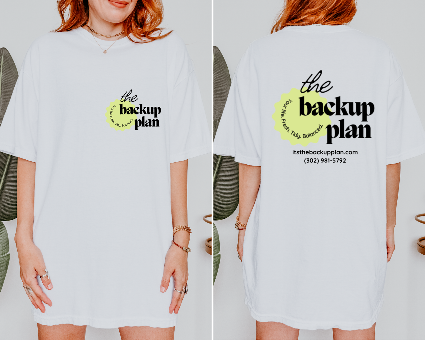 The Backup Plan Graphic T-shirt