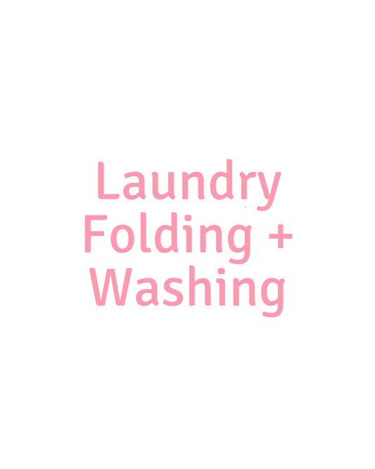 Laundry Washing/Folding