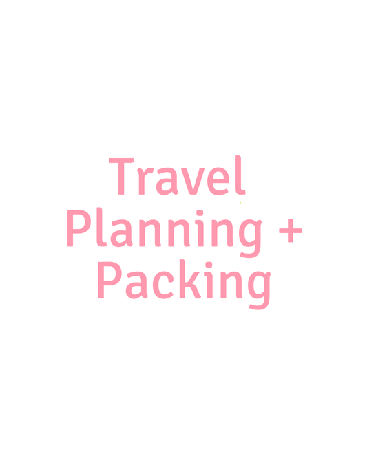 Travel Planning/Packing