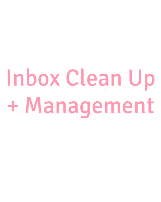 Inbox Clean Up/Management