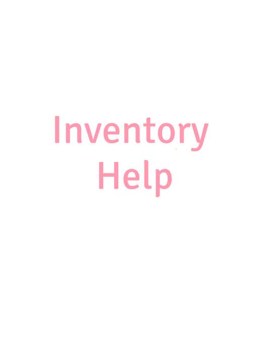Inventory Help