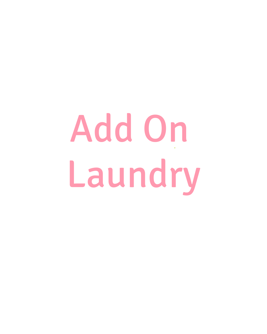 Add On Laundry