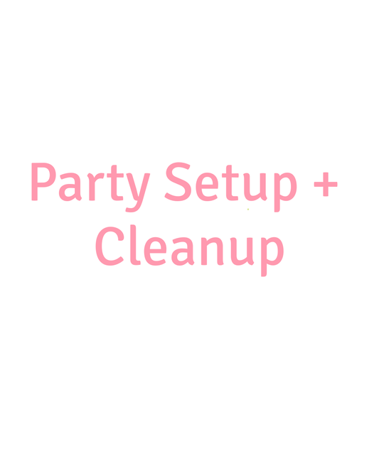 Party Set Up/Clean Up